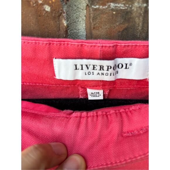 Liverpool Los Angeles tweel wide cropped cargo pants waste, 28 original price at - Picture 4 of 11